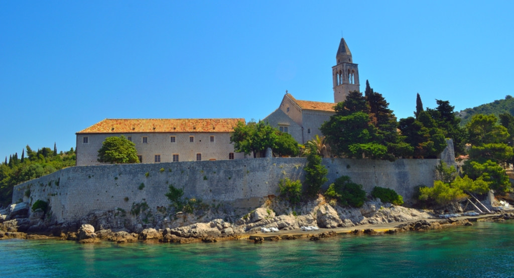 Lopud monastery (Croatia Tourist Office)