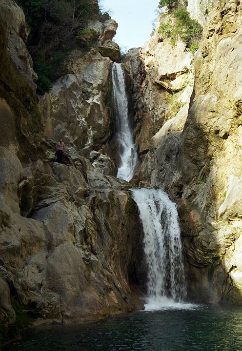 Waterfall in Biokovo mountains
