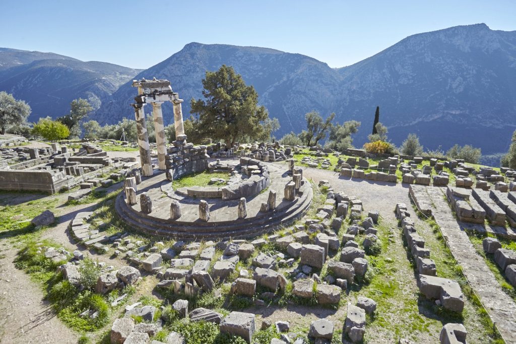 Temple at Delphi