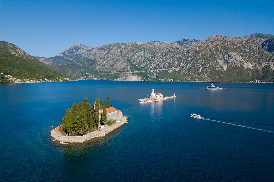 Islets of Perast (St George & Our Lady of the Rocks)