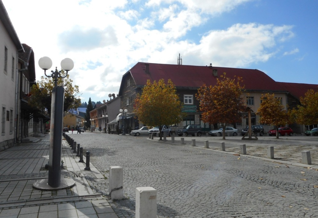 Kolasin central square
