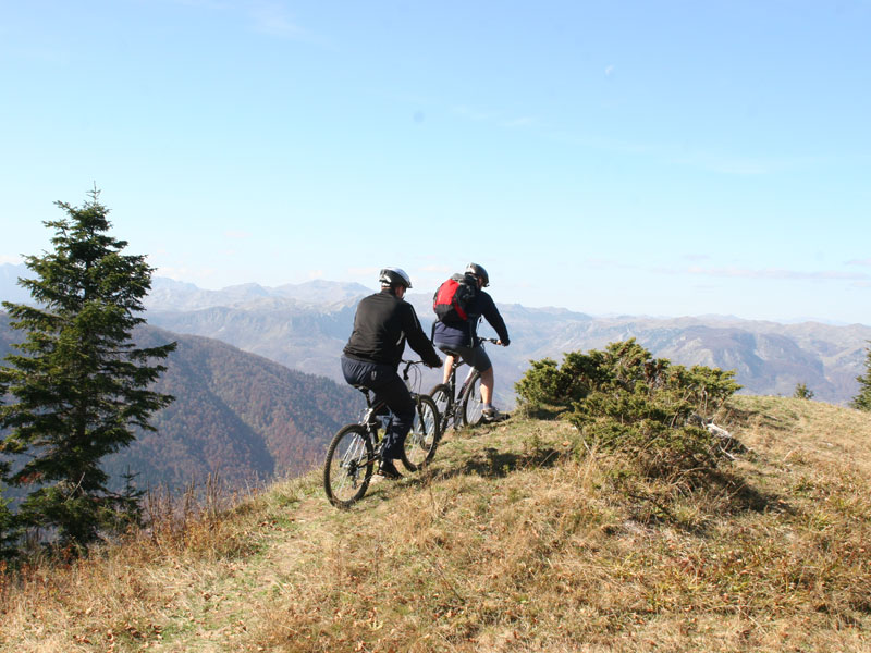 Mountain biking in Biogradsko National Park
