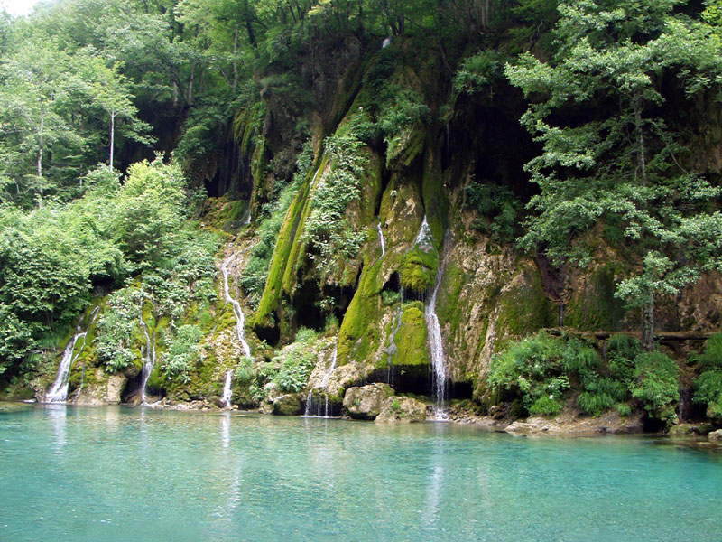 Waterfalls in Biogradsko National Park
