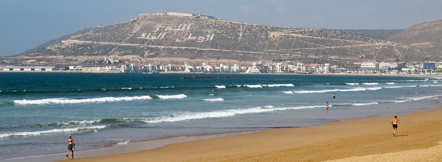 Agadir's fabulous beach