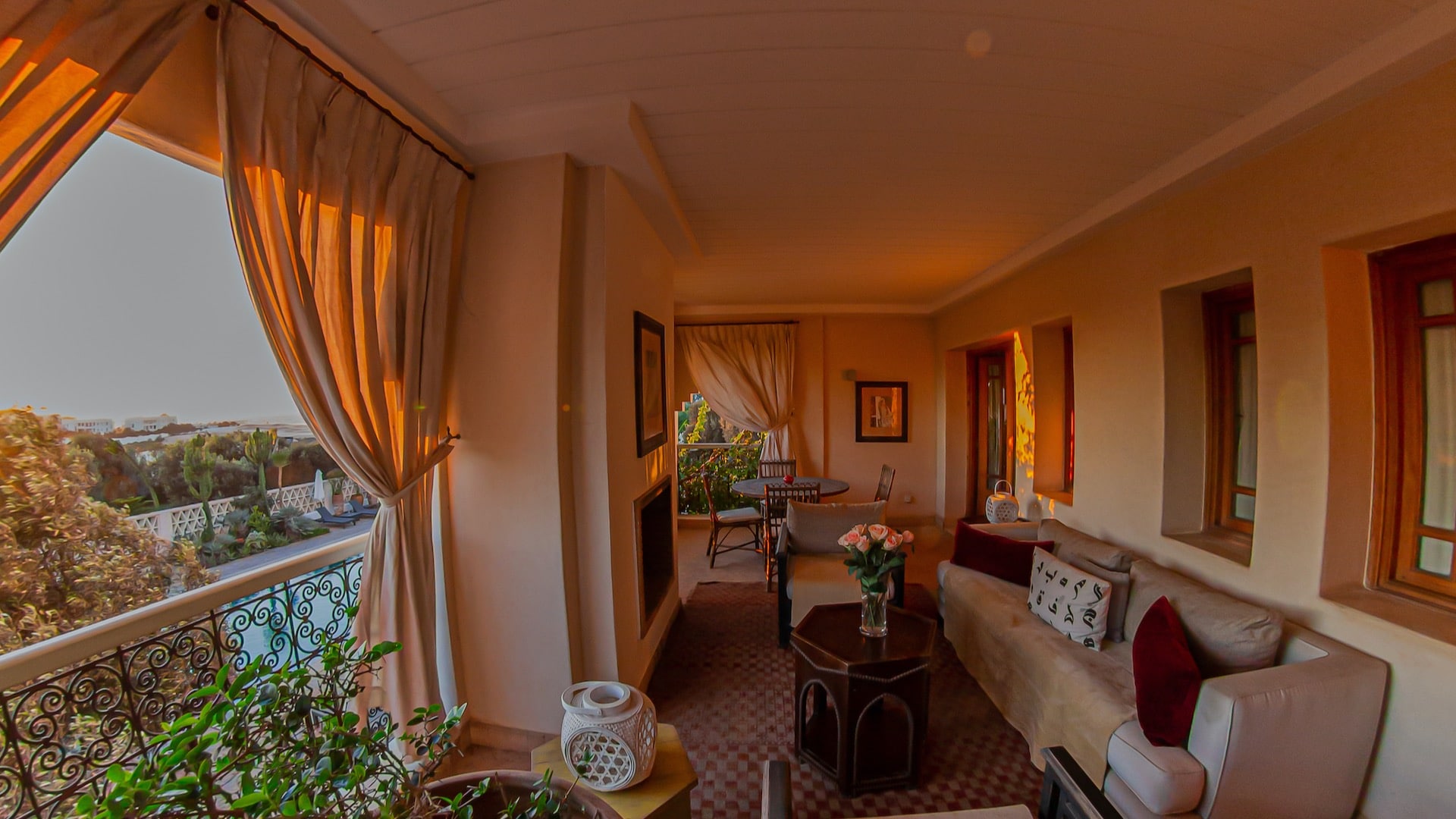 Riad Villa Blanche - room balcony