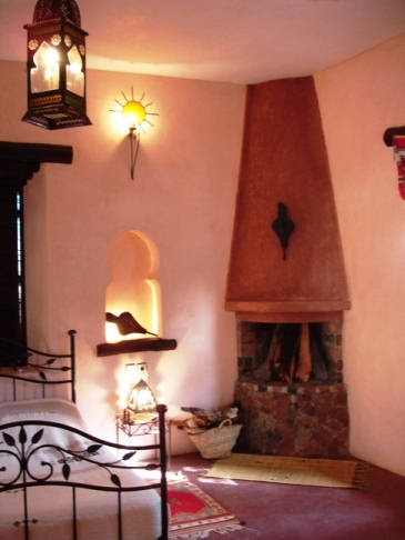 Chez Momo - mini-suite, fireplace