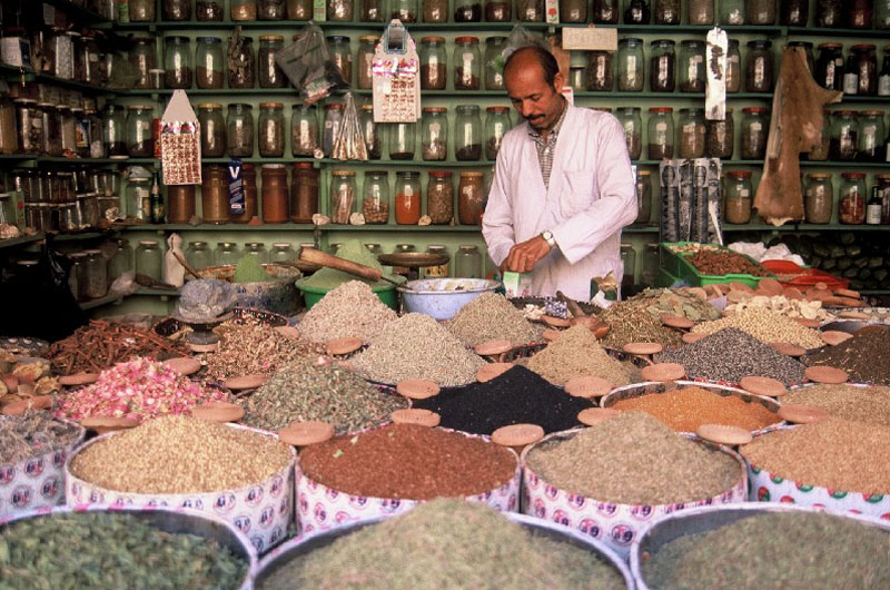 Berber pharmacy in the souk