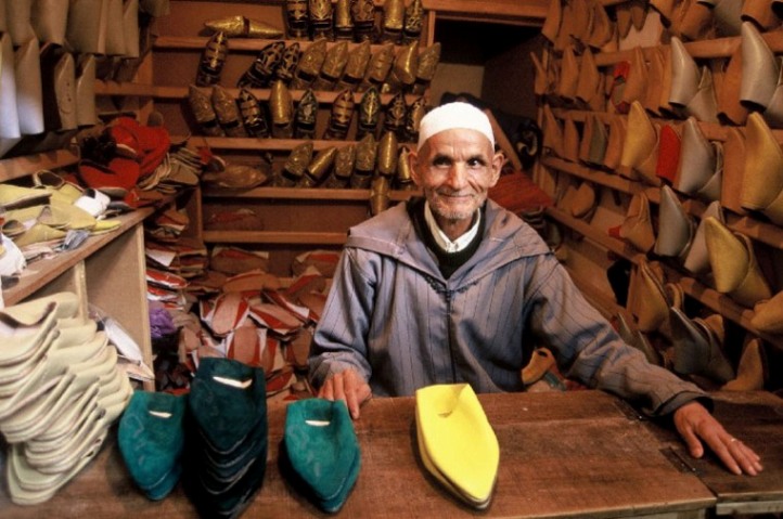 Shoes in the souk