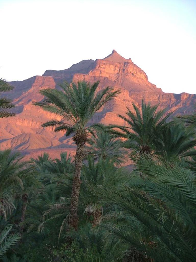 Sunrise over Agdz