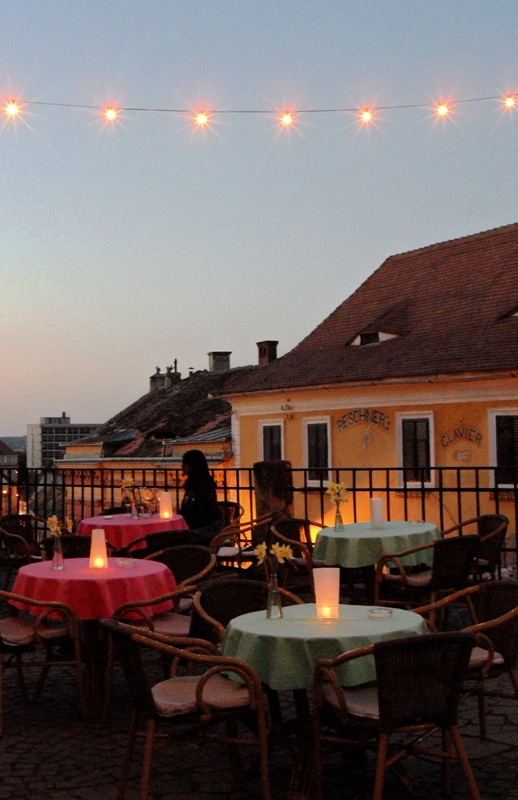 Romantic dinner in Sibiu