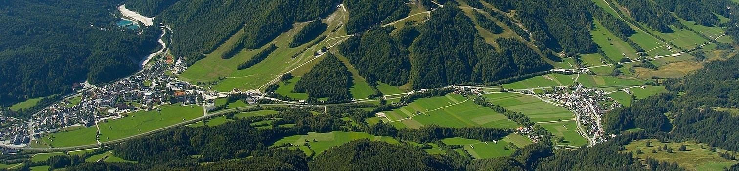 Aerial view of Kranjska Gora