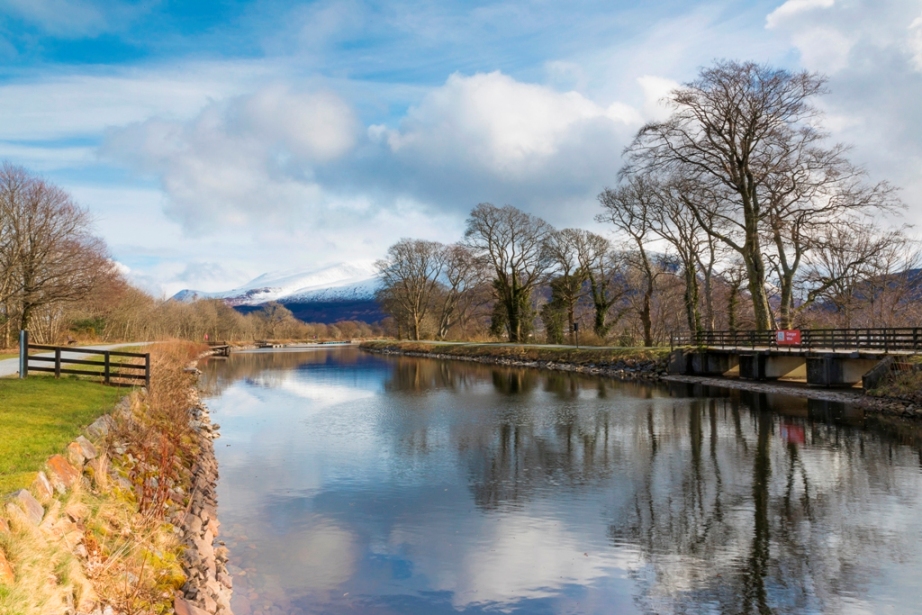 Corpach Sea Lock on the Caledonian Canal - Credit VisitScotland  Kenny Lam